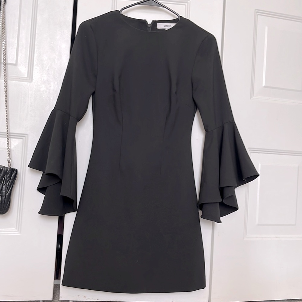 Likely Black Mini Dress
